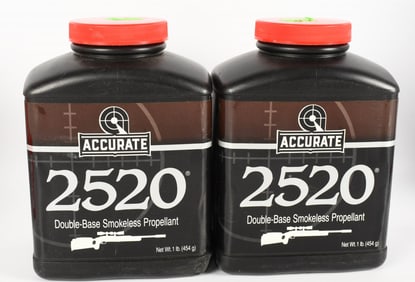 Accurate 2520 Double Base Smokeless Propellant