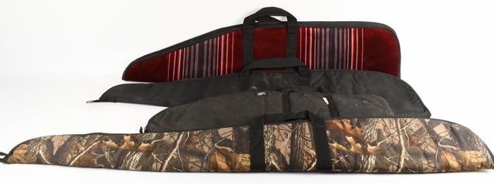 (4) Rifle/Shotgun padded soft cases