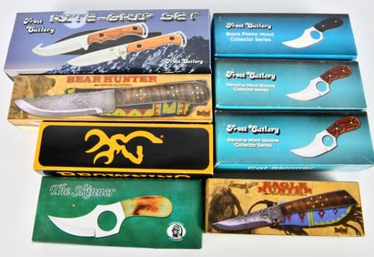 Lot of Eight Various Knives