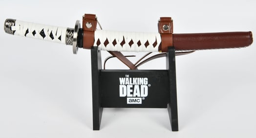 Mini Walking Dead Michonne Sword Display