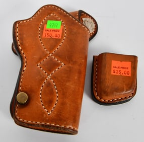 Milt Sparks Hand Stitched Leather Holster