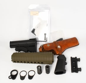 Various Gun Accessories grips, holster,stock strod