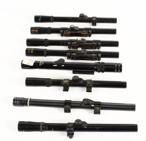 8 Various Branded BB Gun Riflescopes