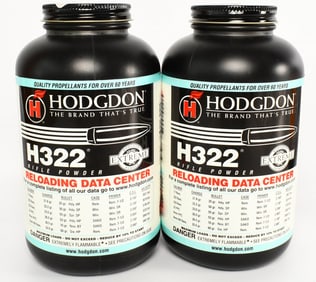 Hodgdon H322 Rifle Powder (2) 1 lb bottles