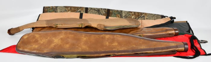 12 Various Size & Color Soft Long Gun Cases