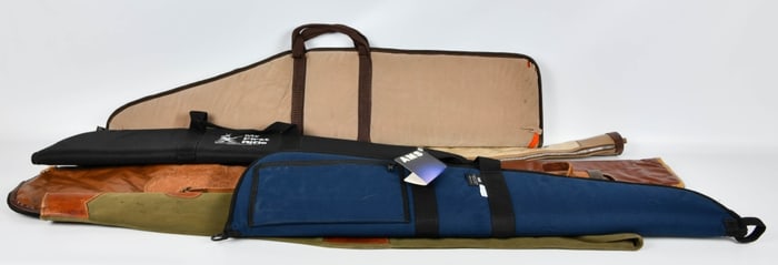7 Various Size Soft Padded Long Gun Cases