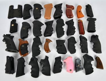 Large Lot of Mixed Replacement Handgrips
