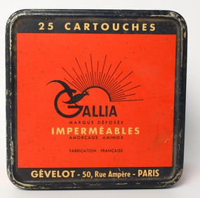 25 rds Gallia Gevelot Smokeless Shotshells