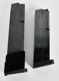 Lot of Two Beretta 92FS Magazines 20 & 17 Rd