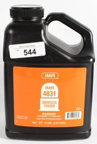 IMR 8lb Smokeless Powder IMR 4831 weighs 7lb 2oz