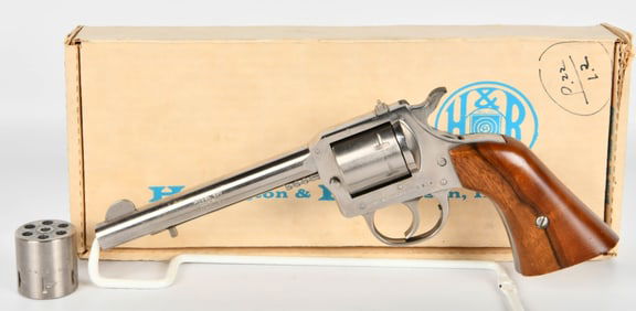 Harrington & Richardson Nickel Model 650 Revolver