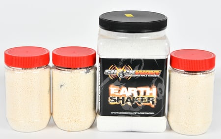 Shockwave Earth Shaker 3lb container & (3) 14oz