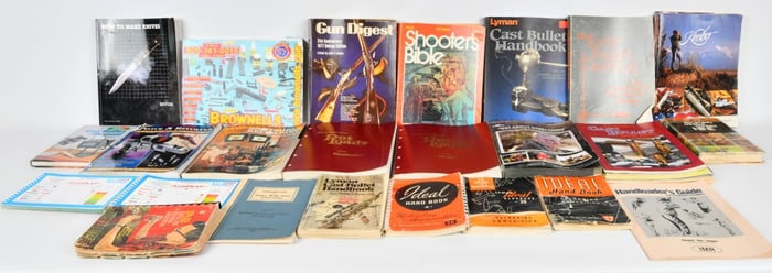 Large Lot of Various Gun Reloading Books