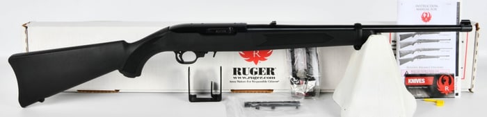 NEW Ruger 10/22 Synthetic Semi Auto Rifle .22 LR