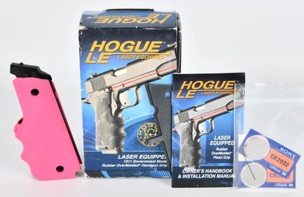 Hogue LE Laser Hand Grip Pink Color