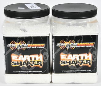 (2) Shockwave Earth Shaker 3lb containers Targets