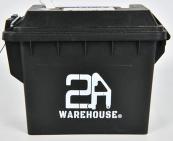 500 rds 9mm 115 gr RN ammo w/plastic storage box