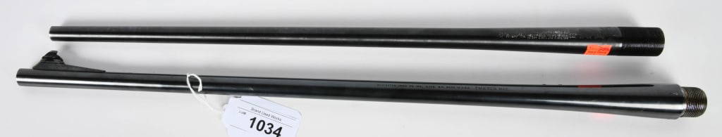 2 Replacement Rifle Barrels: 1 Savage Arms Model 710 Barrel Chambered In .30-06 SPRG, & 1 Remington Arms Barrel Chambered In 7mm Rem Mag