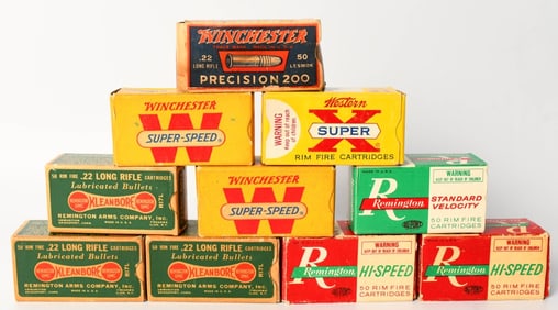 approx 375 rds of misc 22 LR ammunition