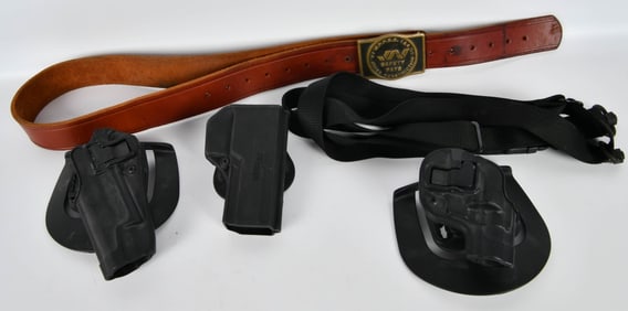 Holsters , Rifle Sling & Leather Belt