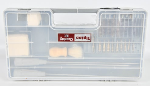 Tipton Rifle/Pistol cleaning kit with storage cont