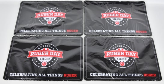 4 National Ruger Day Gun Cleaning Mats