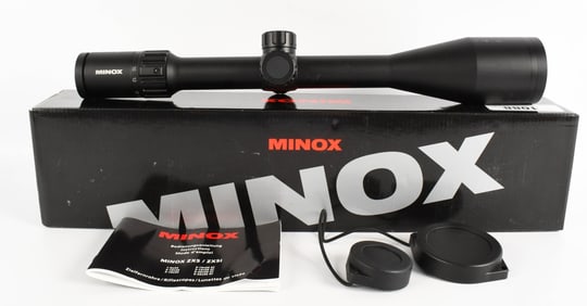 Minox ZX5I 5-25x56 Matte Black Riflescope
