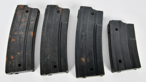 Lot of Four Mini-14 Magazines 30 & 20 Rounds