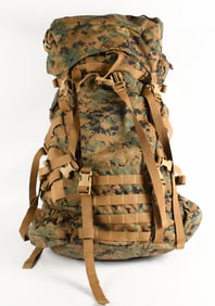 USMC Backpack : ILBE Rucksack - Marpat Camo