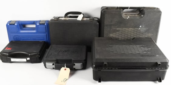6 Various Size Pistol Hardcases
