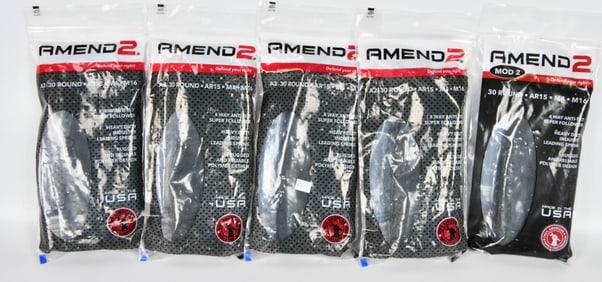 (4) Amend2 30 Magazines and (1) Amend 2 Mag 30 rd