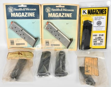 Magazine Lot; (7) various Magazines S&W Triple K