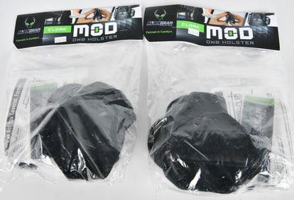 (2) New AlienGear CLoak Mod OWB Holster attach P36