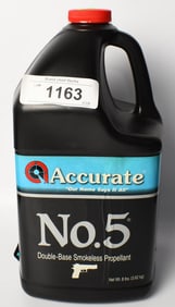 Accurate NO.5 Double Base Smokeless Propellant 8lb