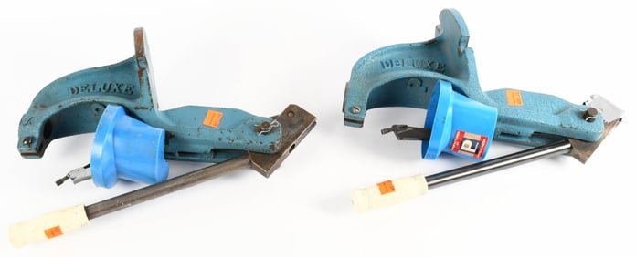 2 Vintage Pacific Single Stages Reloading Presses