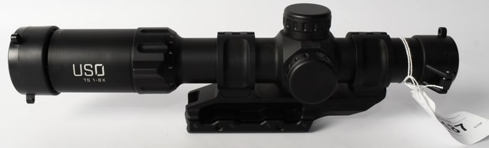 USO TS 1-8x Riflescope W/ Scope Mount