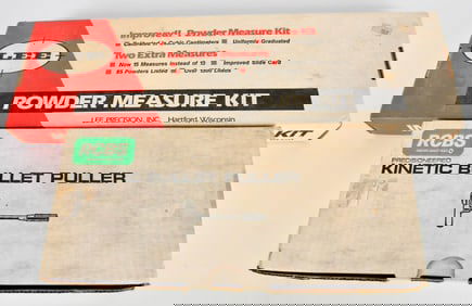 RCBS Bullet Puller & Lee Powder Measure Kit