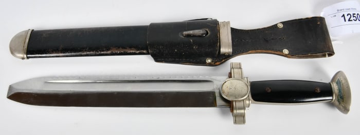 Original Red Cross EM German Dagger W/ Sheath