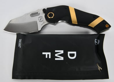 New Sniper Bladeworks DMF Folding Knife