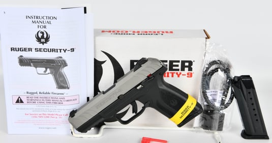 NEW Ruger Security-9 Semi AUto Pistol 9MM