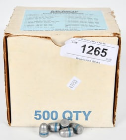300 Count Of .45 Caliber Reloading Bullet Tips