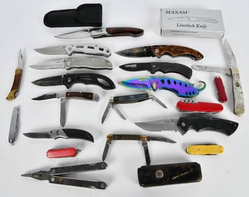 20 Various Folding Pocket knives for Reseller!