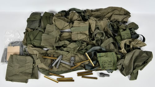 Large Lot of Military Surplus Bandoliers