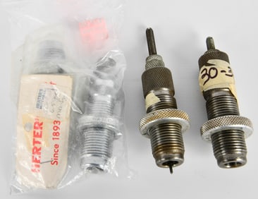 2 .30-30 Reloading Dies & 2 6.5 Jap Dies