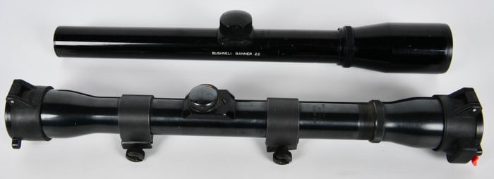 1 Bushnell Banner & 1 Weaver K-4 Riflescope