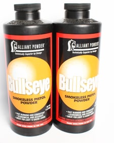 (2) 1lb bottles Alliant Bullseye Smokeless Pistol