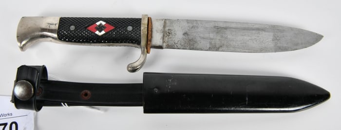 Original German Hitler Youth Dagger W/ Sheath