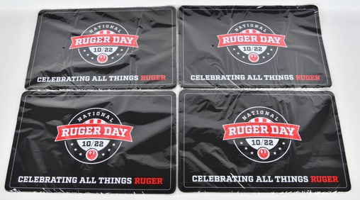 4 National Ruger Day Gun Cleaning Mats