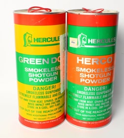 Hercules Herco & Hercules Green Dot Shotgun powdr