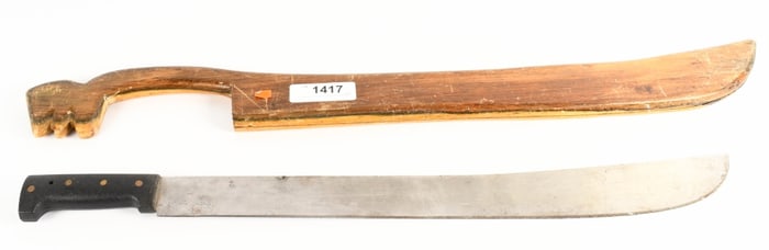 Gavilan De Incolma Colombia Machete with wood shea